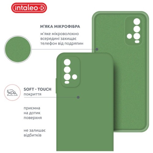 Чохол до мобільного телефона Intaleo SoftShell Xiaomi Redmi 9T Green (1283126564222)