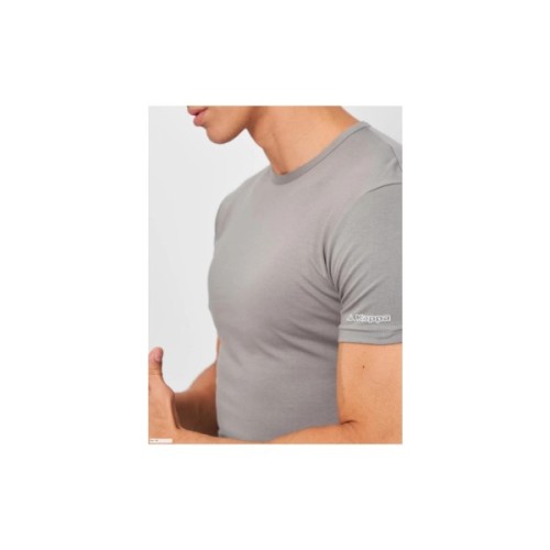 Футболка Kappa T-shirt Mezza Manica Girocollo K1304 GrigioUnito сірий XL (8052394813782)