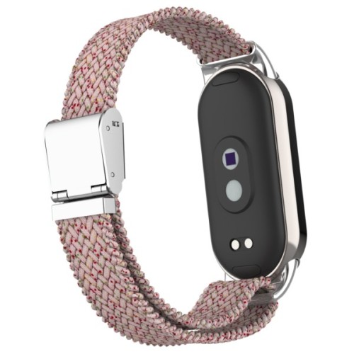 Ремінець до фітнес браслета Armorstandart Braided Solo Loop для Xiaomi Smart Band 10/9/8 Starlight Pink (ARM86885)
