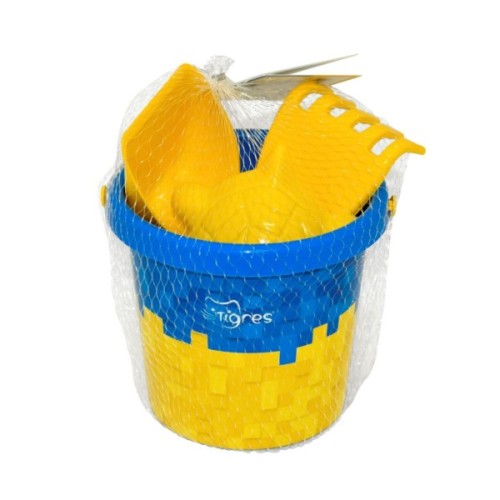 Іграшка для піску Tigres Український піксель 4 елемента з термонаклейкою (39949)