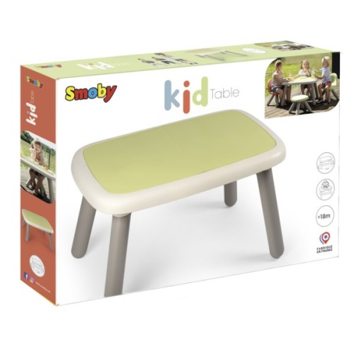 Дитячий стіл Smoby Life зелено-сірий (7600880408)