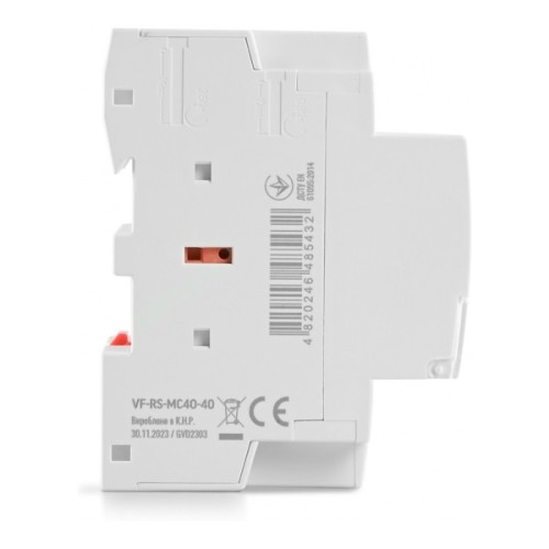 Контактор Videx 4п 40А 4НВ VF-RS-MC4O-40 RESIST