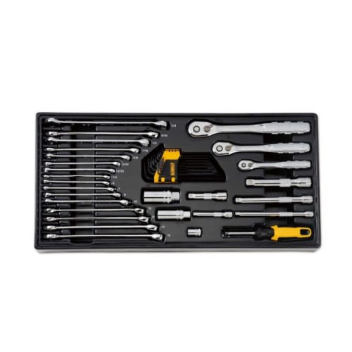 Набір інструментів DeWALT 1/4", 3/8", 1/2", 341 шт. (DWMT45341-1)