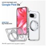 Чохол до мобільного телефона BeCover Aura Fold Google Pixel 9a Transparent (715668)