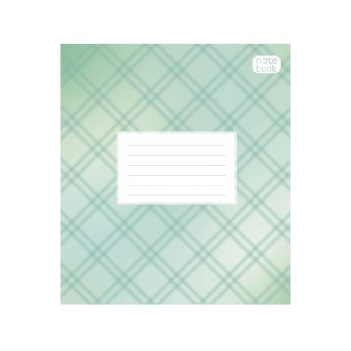 Зошит Школярик Star Gradient pattern 12 аркушів клітинка (012-3653K)