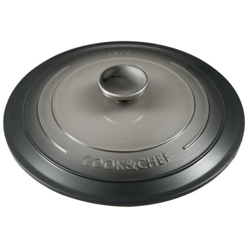 Каструля Bergner Excalibur з кришкою Сіра 2,2 л (BG-36100-GY)