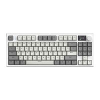Клавіатура Attack Shark K86 RGB Wireless/Bluetooth/USB UA Gradient Black (K86BG_AS)