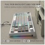 Клавіатура Attack Shark K86 RGB Wireless/Bluetooth/USB UA Gradient Black (K86BG_AS)