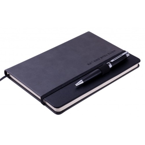 Блокнот Buromax діловий Record A5 без лініювання 96 аркушів обкладинка зі шт (BM.295010-09)