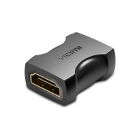 Перехідник HDMI F to HDMI F black Vention (AIRB0)