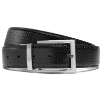 Ремінь Semi Line Чоловічий Шкіряний Black/Brown (DAS303126)