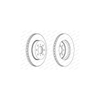 Гальмівний диск FERODO DDF492