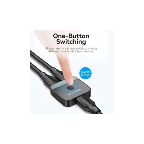 Спліттер Vention HDMI 2.0 UHD 4K 60Hz 3D, HDCP,1080P перемикач двонаправлений (AKOB0)