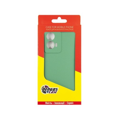 Чохол до мобільного телефона Dengos Soft Motorola Moto G24/ G24 Power (mint) (DG-TPU-SOFT-58)