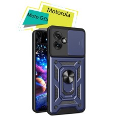 Чохол до мобільного телефона BeCover Military Motorola Moto G55 Blue (713057)