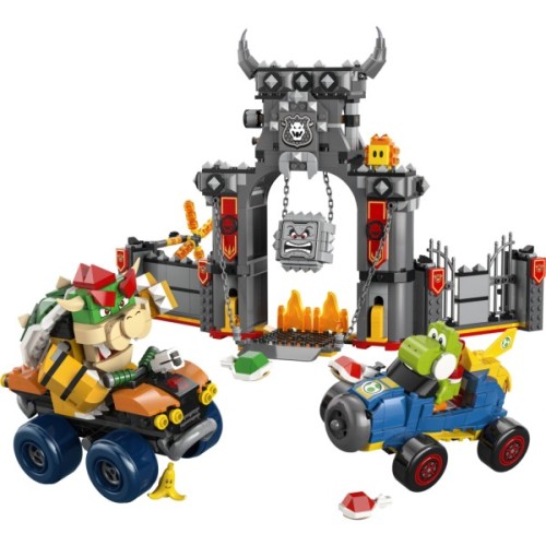 Конструктор LEGO Super Mario Mario Kart – Bowser та його замок (72039)