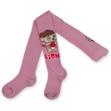 Колготки дитячі UCS Socks з левеням (M0C0301-0922-3G-pink)