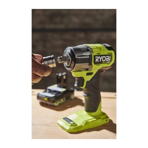 Гайковерт Ryobi ударний ONE+ HP RIW18C-0 18V, 2800об/х,в 450Нм, 1/2"m 4 швидкості (без АКБ та ЗП) (5133005898)
