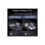 Зарядний пристрій Vention 1xUSB-C PD70W + 1xUSB QC3.0 22.5W GaN + cable USB-C to USB-C 1.0m 5A gray (TZ-FCGH0-EU)