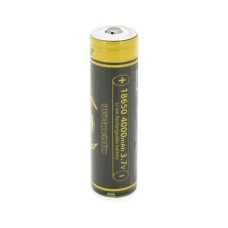 Акумулятор 18650 4000mah (3800-4000mah), Protected, 3.7V(2.75-4.2V) Liitokala (King-4000PCB)