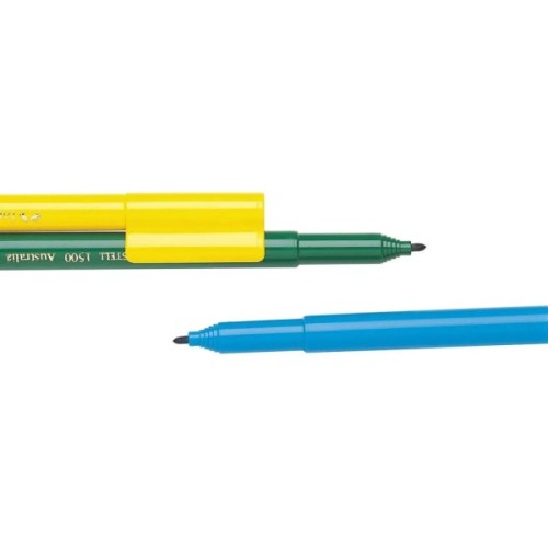Фломастери Faber-Castell Connector Футбол у подарунковій металевій коробці 33 кольори (32052)