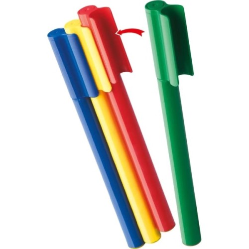 Фломастери Faber-Castell Connector Футбол у подарунковій металевій коробці 33 кольори (32052)