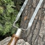 Шампур Metalzavod Подвійний 630х12х3мм ретро (DBL-SHMP-DR-630x12x3-RT)