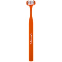 Зубна щітка Dr. Barman's Superbrush Compact Тристороння М'яка Помаранчева (7032572876328-orange)