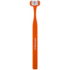 Зубна щітка Dr. Barman's Superbrush Compact Тристороння М'яка Помаранчева (7032572876328-orange)