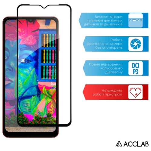 Скло захисне ACCLAB Full Glue Samsung A04e Black (1283126547164)