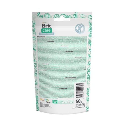 Ласощі для котів Brit Care Cat Snack Calming з куркою 50 г (8595602555765)