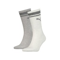 Шкарпетки Puma Crew Heritage Stripe Unisex 261058001-002 світло-сірий 39-42 (8718824801056)