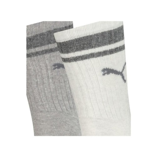 Шкарпетки Puma Crew Heritage Stripe Unisex 261058001-002 світло-сірий 39-42 (8718824801056)