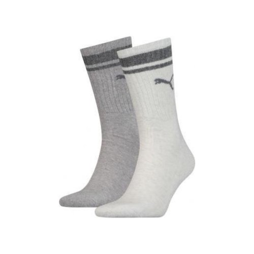 Шкарпетки Puma Crew Heritage Stripe Unisex 261058001-002 світло-сірий 39-42 (8718824801056)