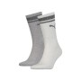 Шкарпетки Puma Crew Heritage Stripe Unisex 261058001-002 світло-сірий 39-42 (8718824801056)