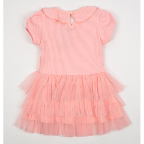 Плаття дитяче Breeze з фатиновою спідницею (19803-110G-peach)