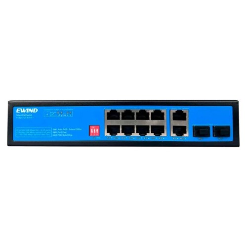 Комутатор мережевий Ewind EW-S1912CG-AP POE