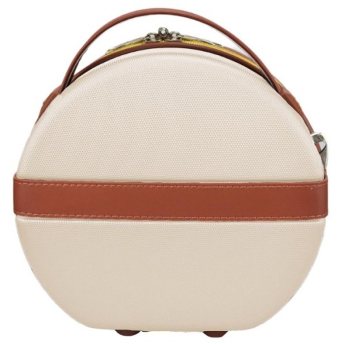 Косметичка Semi Line Бьюті-кейс 5L Ecru/Brown (DAS302665)