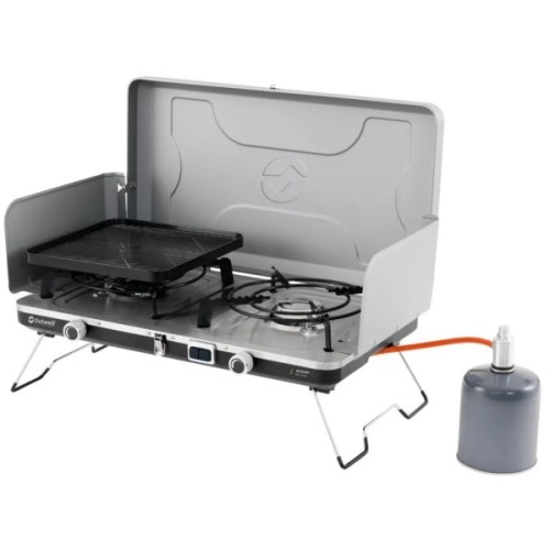 Портативна газова плитка Outwell Merapi Pro Duo Deluxe (651270) (932203)