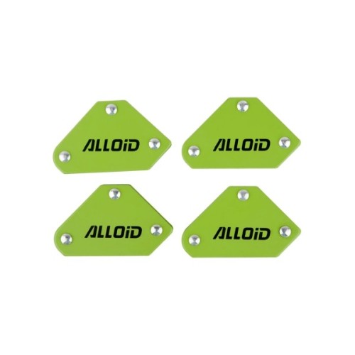 Магніт для зварювання Alloid 4кг, 4шт, трикутник (MWH-13104)