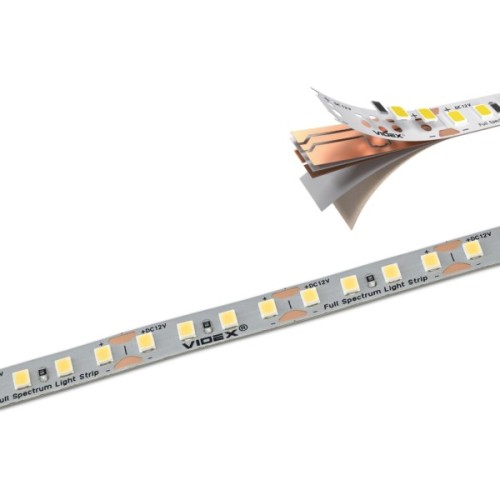 Світлодіодна стрічка Videx DC12V 60W 5M 4000K Ra98 IP20 5м (VL-LST28144-12124-B5)
