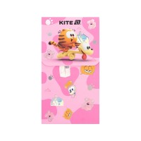 Блокнот Kite на магніті Garfield 60 аркушів, клітинка (GF24-092)
