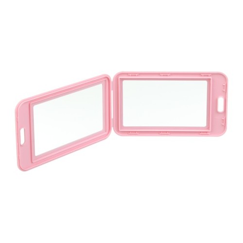 Бейдж Buromax вертикальний, 69 х 111мм, PP+PVC, рожевий (BM.5414-10)