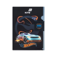 Папка - куточок Kite із клапаном A4 Hot Wheels- 2 (HW25-248-2)