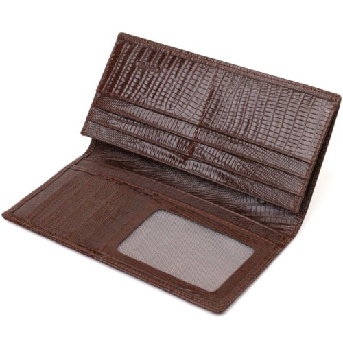 Гаманець Canpellini Без застібки з натуральної шкіри Коричневий (21903)