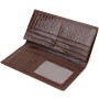 Гаманець Canpellini Без застібки з натуральної шкіри Коричневий (21903)