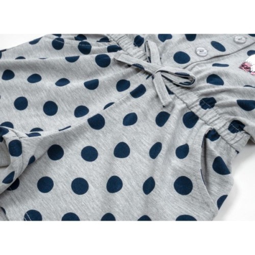 Комбінезон дитячий Breeze в горошок (15992-104G-gray)