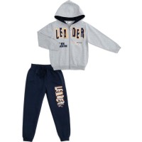Спортивний костюм дитячий Breeze LEADER (14641-140-gray)