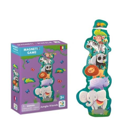 Навчальний набір DoDo Магнітна гра Друзі з джунглів (200256)