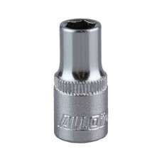 Торцева головка Alloid 1/4", 6-гран., 6мм (TG- 20106M)
